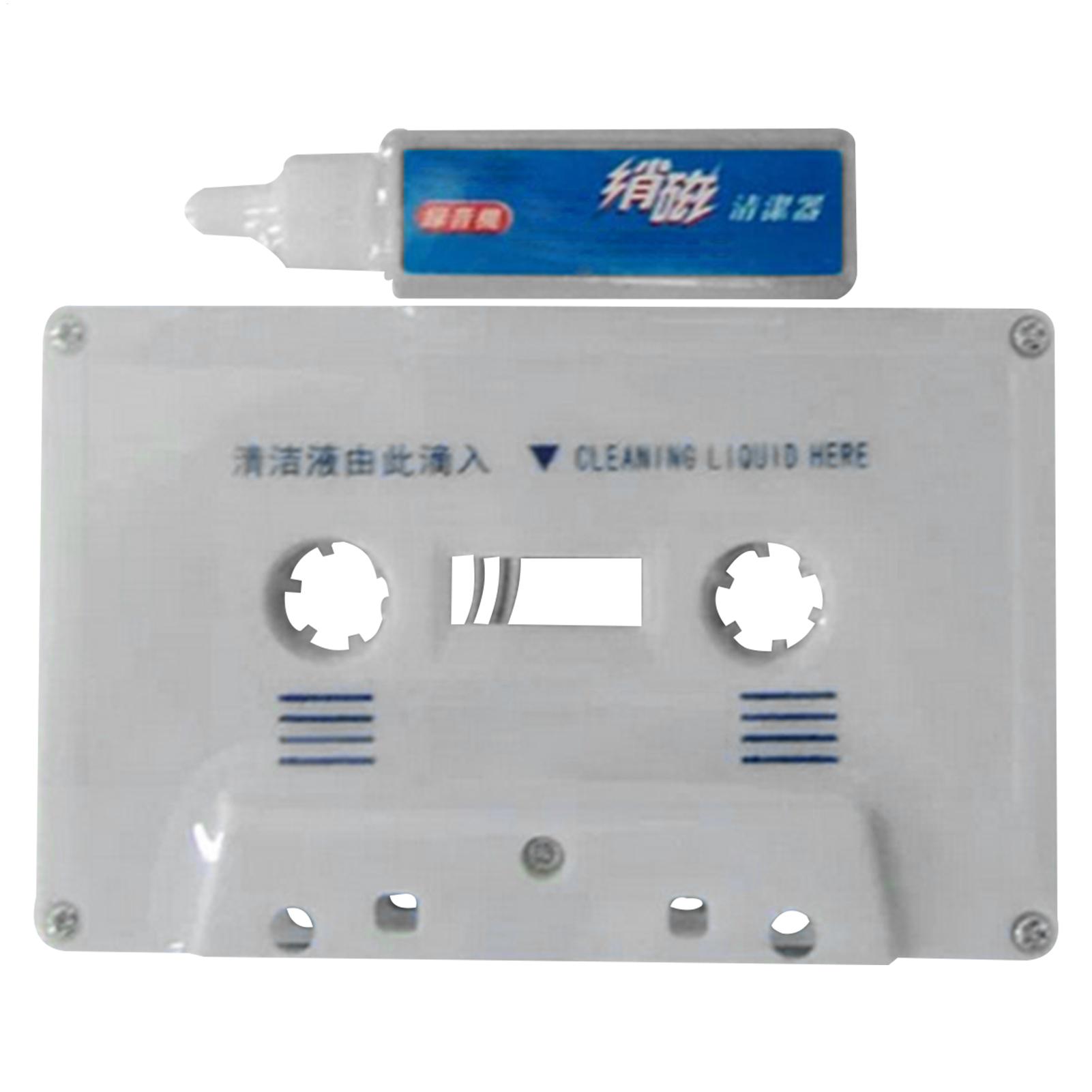 Cassette Tape Head - ヘッドクリーナー用カセットテープ ホームテーププレーヤー クリーニング用品 消磁キット オーディオプレーヤー デッキレコーダー