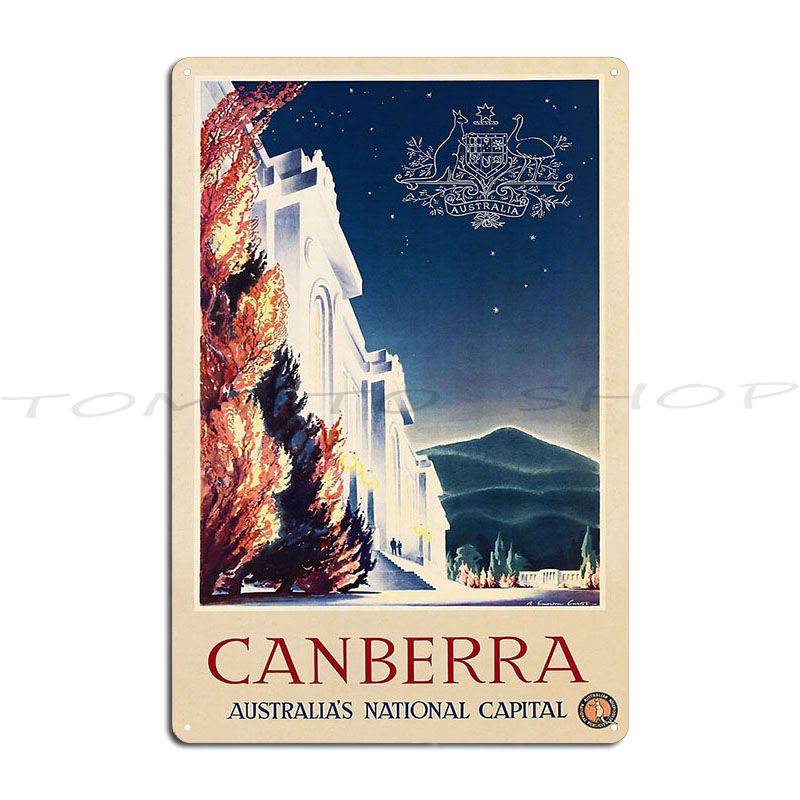 Canberra Vintage & Collectible Centre Reviews - キャンベラ、オーストラリアの国家首都を訪れてみましょう。ヴィンテージメタルプラークポスター、カスタマイズ可能なウォールマーチャル、クラブプラークデザイン、ティンサインポスター。
