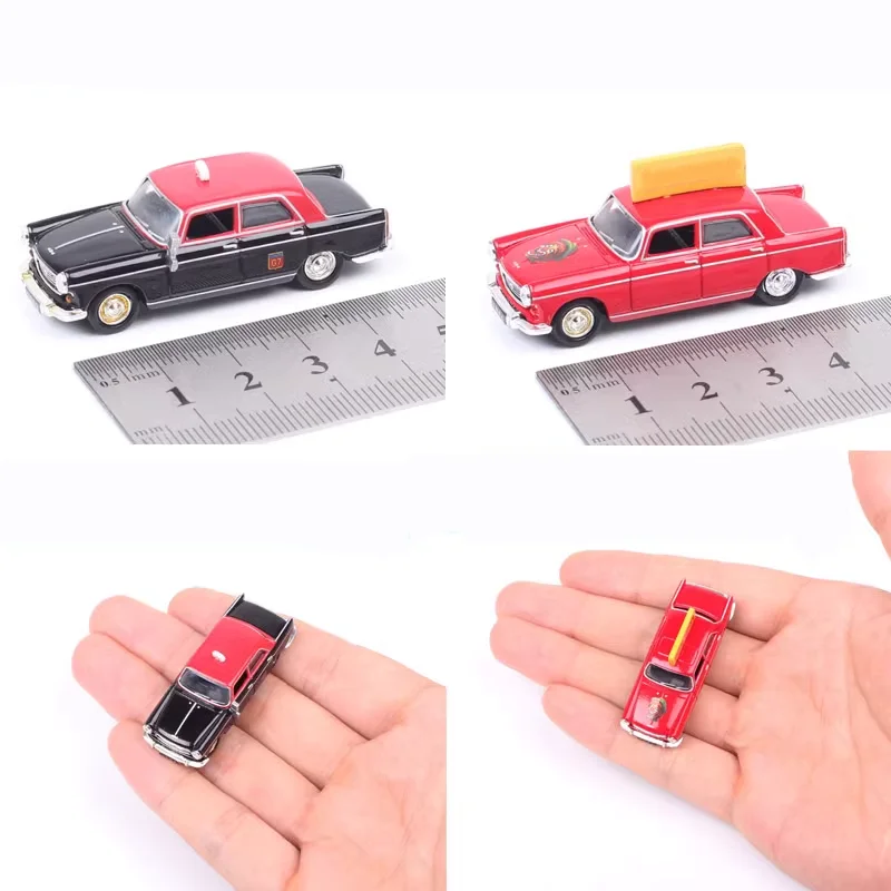 Vintage And Collectible Toys - プジョー404バーラインタクシーモデル,ヴィンテージ合金車モデル,1:87スケール,コレクションディスプレイ玩具,お土産ギフト