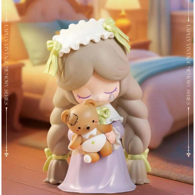 Vintage Collectible Items - Laplly ヴィンテージメモリーシリーズブラインドボックスかわいいアクションフィギュアおもちゃかわいいアニメフィギュア人形おもちゃギフト