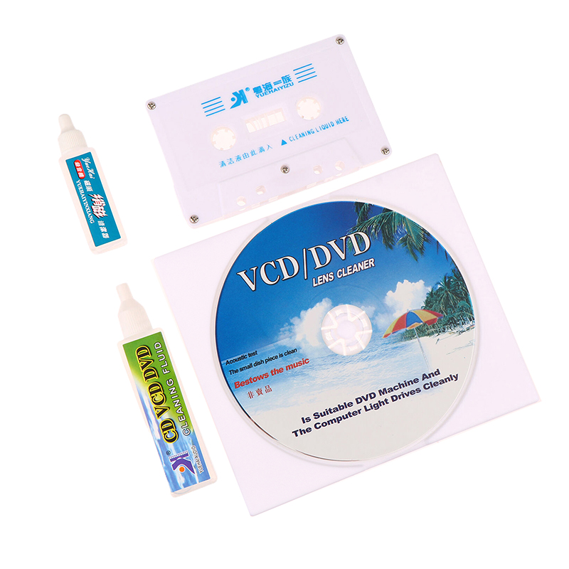 Cassette Tape Head - ホットCD VCD DVDプレーヤーレンズクリーナー オーディオカセットテープヘッドクリーナー 消磁器 オーディオカセットテーププレーヤー