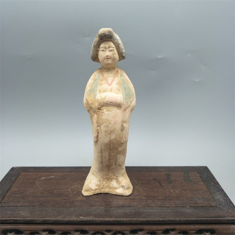 唐時代のアンティーク三彩陶器美術品、古代磁器コレクション像 - Vintage Collectible Pottery のレビューと価格