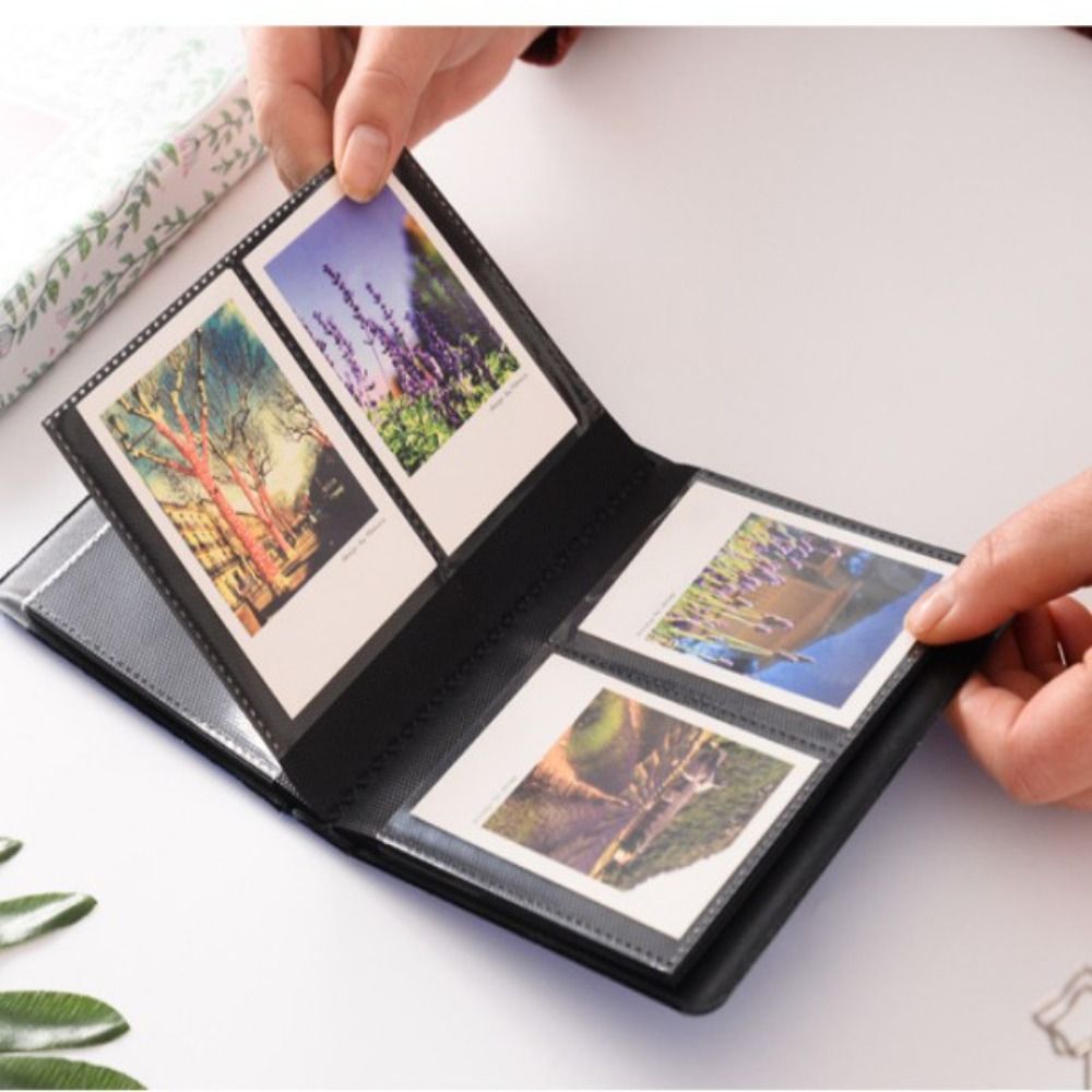 3インチ64ポケットミニインスタントアルバムレトロ旅行アルバ - Polaroid Photo Album のレビューと価格