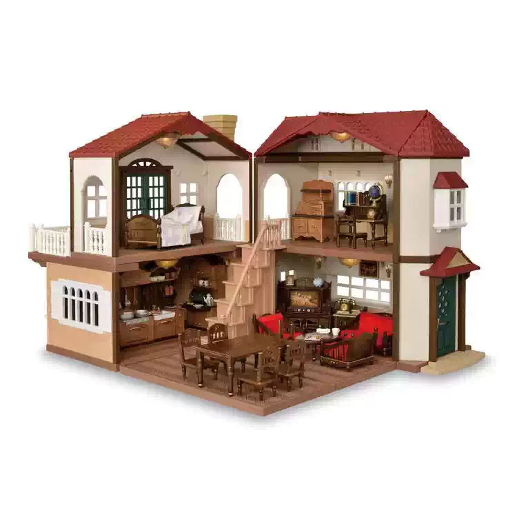 オリジナル・シルバニアファミリーのクラシックなブラウンのヴィ - Vintage Collectible Furniture のレビューと価格