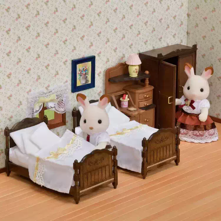 オリジナル・シルバニアファミリーのクラシックなブラウンのヴィ - Vintage Collectible Furniture のレビューと価格