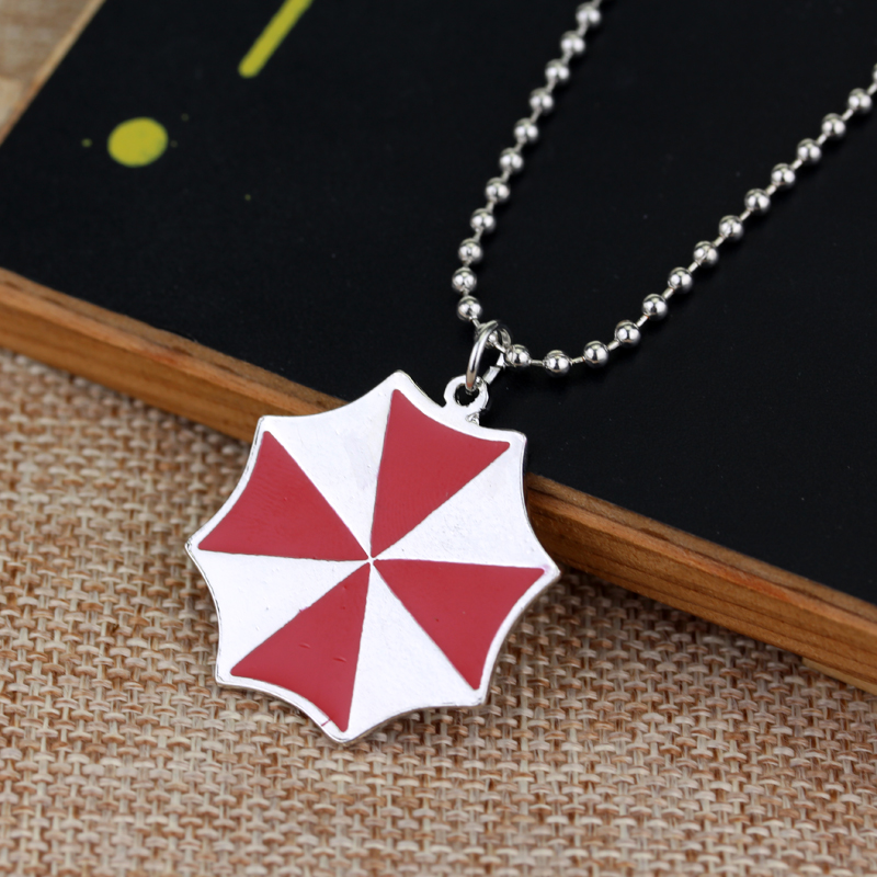 ヴィンテージファッション赤い傘ペンダントネックレスクールでス - Vintage Collectible Items のレビューと価格