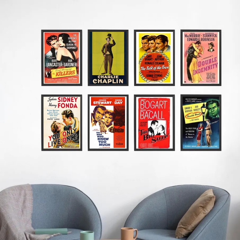 ヴィンテージアメリカンクラシックラブムービーコレクションポス - Vintage Collectible Furniture のレビューと価格
