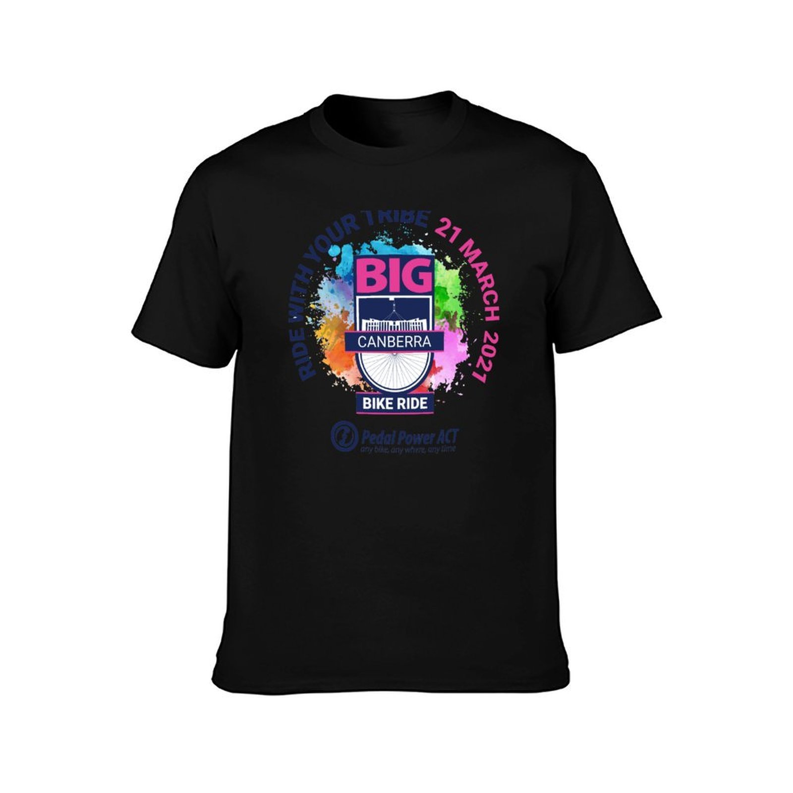 ビッグ・キャンベラ・バイク・ライド2021 Tシャツ、夏用カ - Canberra Vintage & Collectible Centre Reviews のレビューと価格