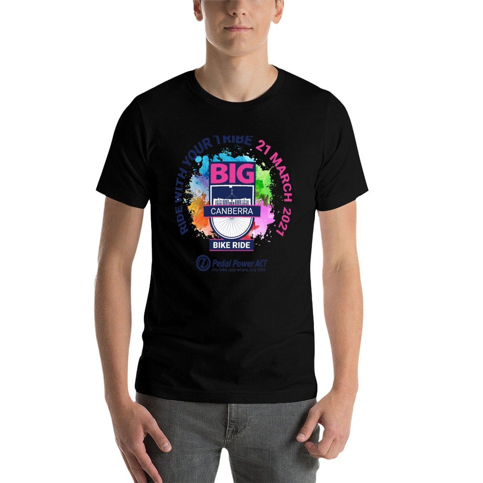 ビッグ・キャンベラ・バイク・ライド2021 Tシャツ、夏用カ - Canberra Vintage & Collectible Centre Reviews のレビューと価格