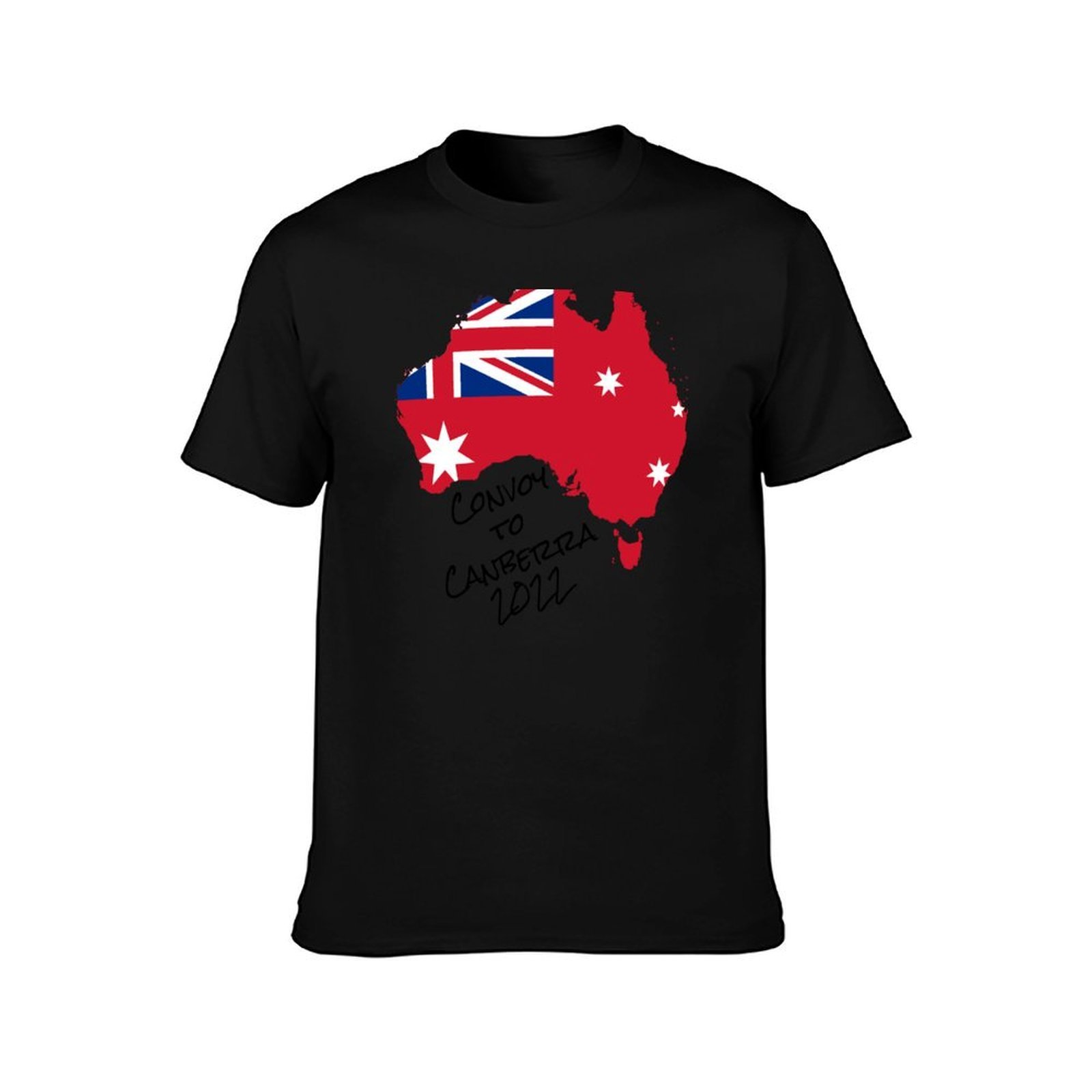「キャンベラへの護衛隊2022」（黒文字）Tシャツ、夏用カジ - Canberra Vintage & Collectible Centre Reviews のレビューと価格
