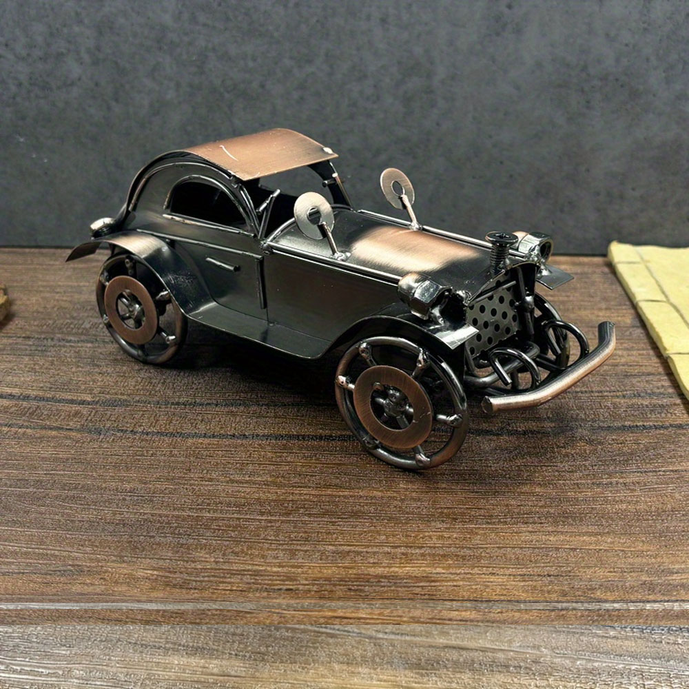 アンティーク鉄製車モデルオーナメント レトロノスタルジックな - Vintage Collectible Cars のレビューと価格