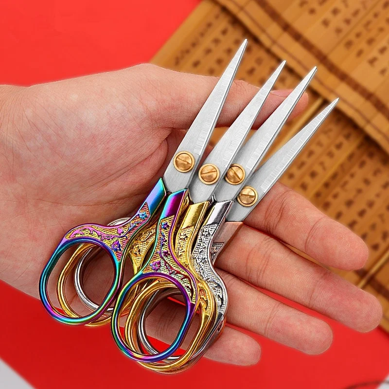 ステンレス鋼ヴィンテージはさみ縫製生地カッター刺繍はさみテー - Collectible Vintage Tools のレビューと価格