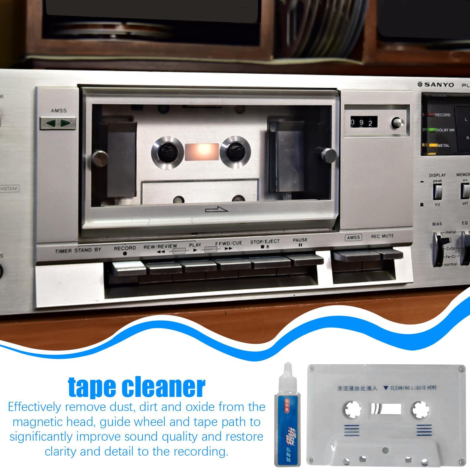 テープヘッドクリーナー消磁キットオーディオデッキ家庭用テープ - Cassette Tape Head のレビューと価格