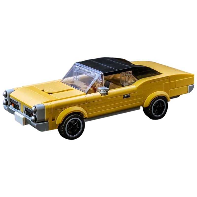 ヴィンテージ・マッスルカーMOC組み立てブロックセット。レト - Vintage And Collectible Toys のレビューと価格