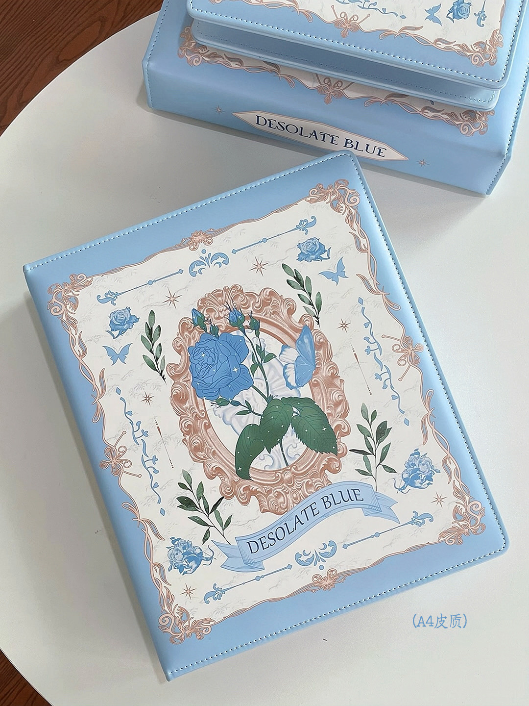 サイレントブルーローズ A4/A5 PUレザーカードアルバム - Polaroid Photo Album のレビューと価格